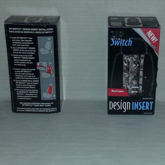ZIP SWITCH E370505 SEAT DESIGN INSERT, NEXT CAMO - Picture 3 of 3